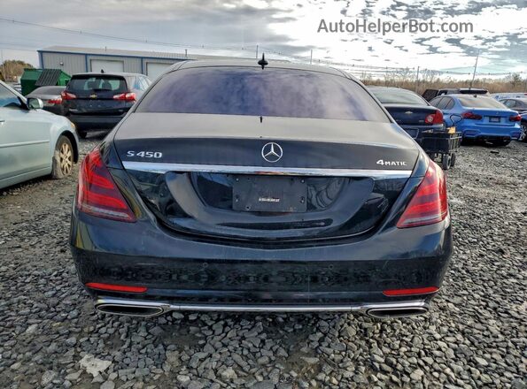 WDDUG6EB7KA492054 2019 MERCEDES-BENZ S Black Widok z tyłu