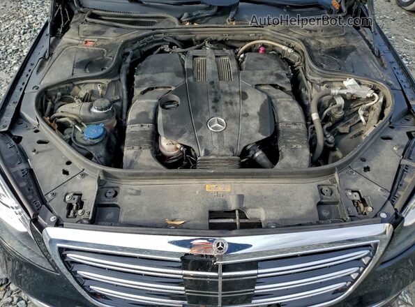 WDDUG6EB7KA492054 2019 MERCEDES-BENZ S Black Widok wnętrza z tyłu