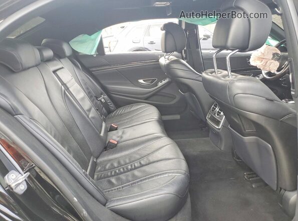 WDDUG6EB9LA516758 2020 MERCEDES-BENZ S Black Вид задніх сидінь