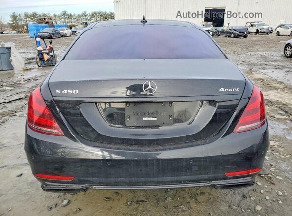WDDUG6EB9LA516758 2020 MERCEDES-BENZ S Black Вид ззаду