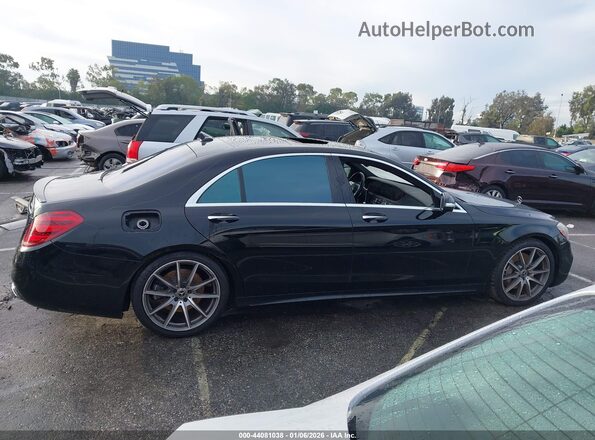 WDDUG6EB9LA526867 2020 MERCEDES-BENZ S-CLASS Black Widok wnętrza z tyłu