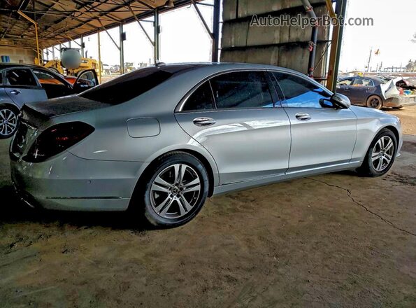 WDDUG6GB5KA435140 2019 MERCEDES-BENZ S Серебряный Задняя правая четверть
