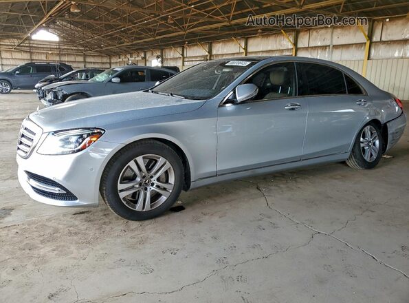 WDDUG6GB5KA435140 2019 MERCEDES-BENZ S Серебряный Передняя левая четверть