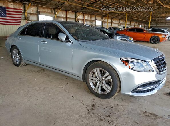 WDDUG6GB5KA435140 2019 MERCEDES-BENZ S Серебряный Передняя правая четверть