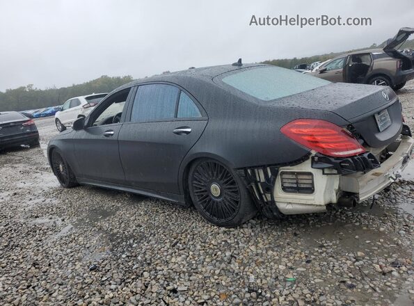 WDDUG8CB2GA210411 2016 MERCEDES-BENZ S Black Tył lewy
