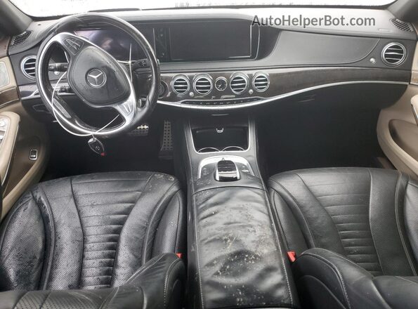 WDDUG8CB2GA210411 2016 MERCEDES-BENZ S Black Widok deski rozdzielczej