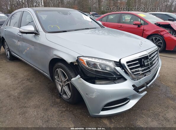 WDDUG8CB4GA241921 2016 MERCEDES-BENZ S-CLASS Light Blue Вид спереди