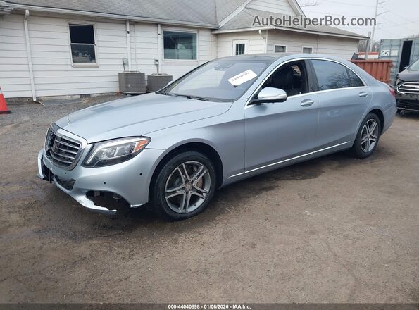 WDDUG8CB4GA241921 2016 MERCEDES-BENZ S-CLASS Light Blue Передняя левая четверть