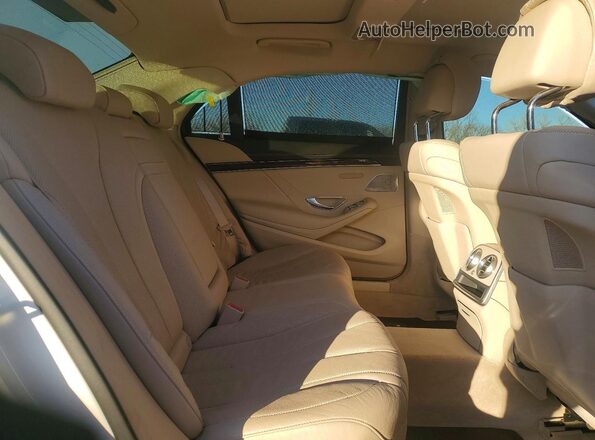 WDDUG8CB4HA298797 2017 MERCEDES-BENZ S White Widok tylnych siedzeń