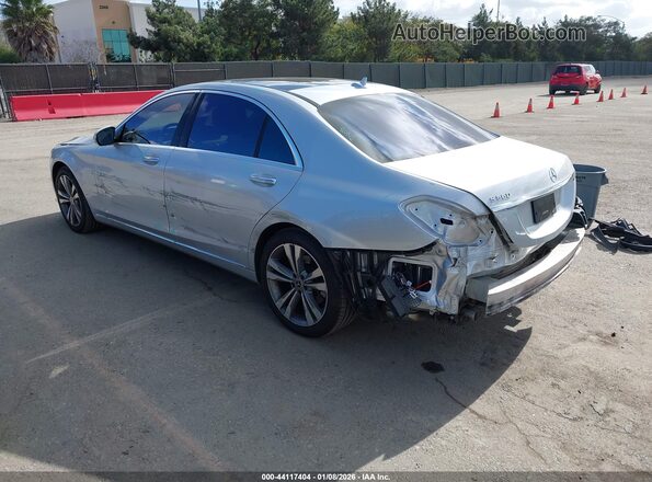 WDDUG8DB1KA453733 2019 MERCEDES-BENZ S-CLASS Silver Tył lewy