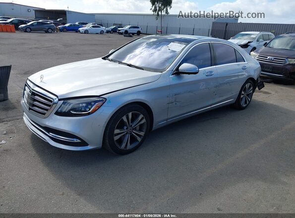 WDDUG8DB1KA453733 2019 MERCEDES-BENZ S-CLASS Silver Przód lewy