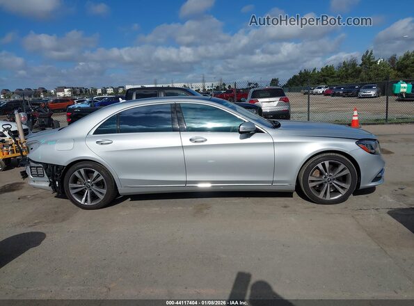 WDDUG8DB1KA453733 2019 MERCEDES-BENZ S-CLASS Silver Widok wnętrza 360 stopni
