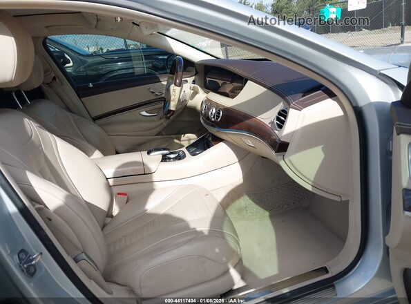 WDDUG8DB1KA453733 2019 MERCEDES-BENZ S-CLASS Silver Widok wnętrza z przodu