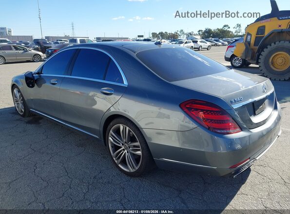 WDDUG8DB3JA376359 2018 MERCEDES-BENZ S-CLASS Gray Rear left