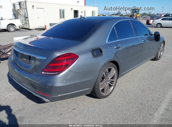 WDDUG8DB3JA376359 2018 MERCEDES-BENZ S-CLASS Gray Rear right