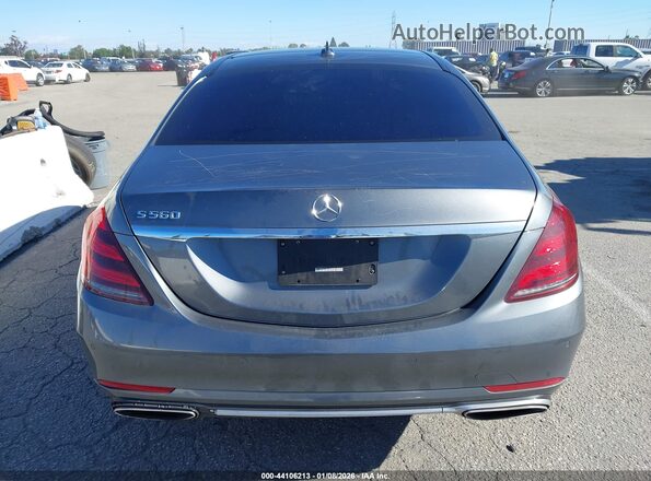 WDDUG8DB3JA376359 2018 MERCEDES-BENZ S-CLASS Gray 
