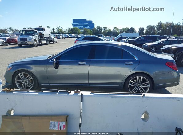 WDDUG8DB3JA376359 2018 MERCEDES-BENZ S-CLASS Gray 360 interior view