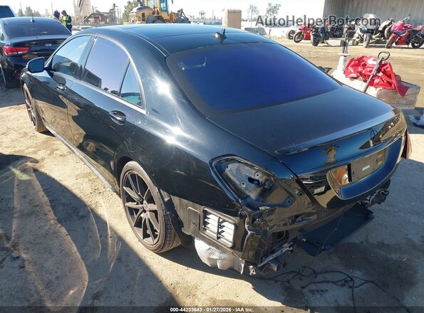 WDDUG8DB6KA482922 2019 MERCEDES-BENZ S-CLASS Черный Задняя левая четверть