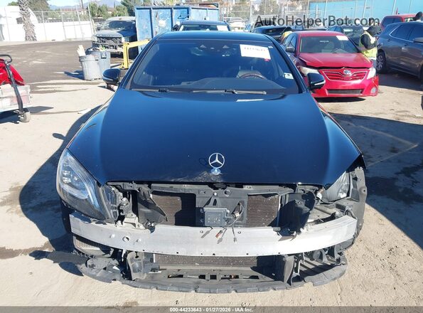 WDDUG8DB6KA482922 2019 MERCEDES-BENZ S-CLASS Черный Вид задней части салона