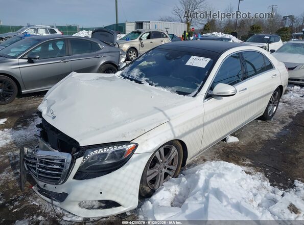WDDUG8FB1HA320668 2017 MERCEDES-BENZ S-CLASS White Przód lewy