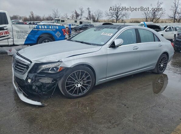 WDDUG8FB6GA210584 2016 MERCEDES-BENZ S Серебряный Передняя левая четверть