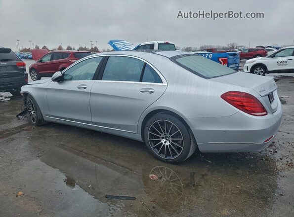WDDUG8FB6GA210584 2016 MERCEDES-BENZ S Серебряный Задняя левая четверть