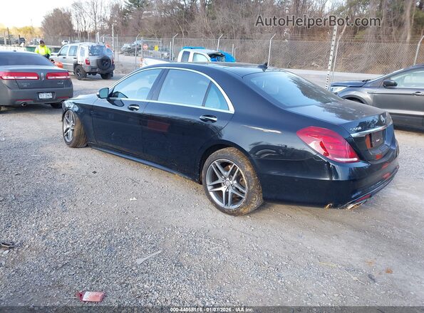 WDDUG8FB8GA269975 2016 MERCEDES-BENZ S-CLASS Черный Задняя левая четверть