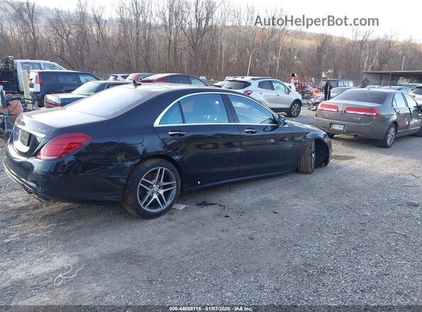 WDDUG8FB8GA269975 2016 MERCEDES-BENZ S-CLASS Черный Задняя правая четверть