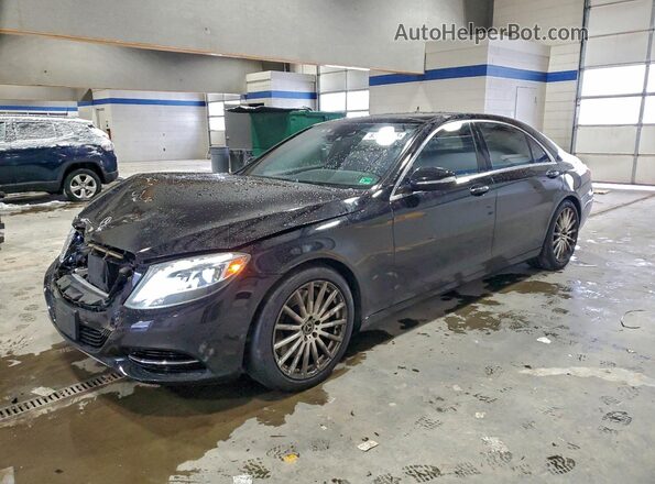 WDDUG8FB8HA336561 2017 MERCEDES-BENZ S Черный Передняя левая четверть