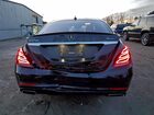 2016 Mercedes-benz S 550 4matic Черный vin: WDDUG8FB9GA235477