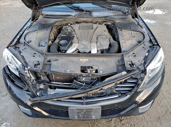 WDDUG8FB9GA235477 2016 MERCEDES-BENZ S Черный Вид задней части салона