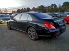 2016 Mercedes-benz S 550 4matic Черный vin: WDDUG8FB9GA235477