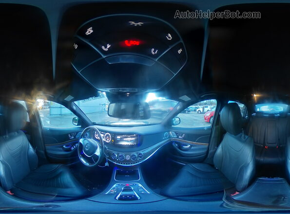 WDDUG8FB9GA235477 2016 MERCEDES-BENZ S Черный Вид наклейки с VIN-кодом