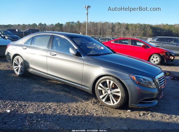 WDDUG8FB9HA320711 2017 MERCEDES-BENZ S-CLASS Серый Передняя правая четверть