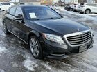 2017 Mercedes-benz S 550 4matic Черный vin: WDDUG8FBXHA324122
