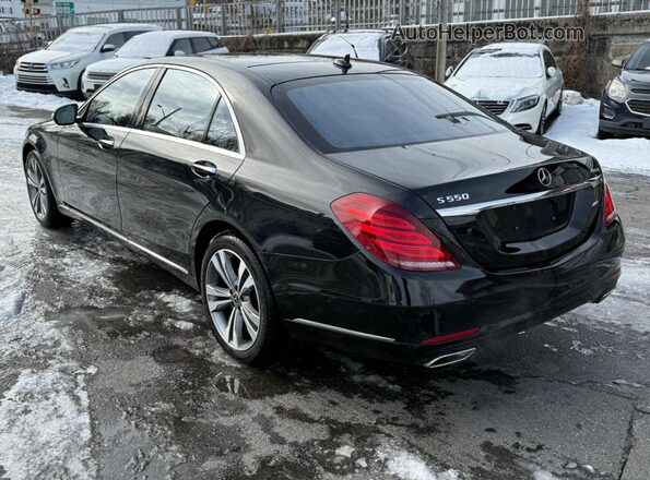 WDDUG8FBXHA324122 2017 MERCEDES-BENZ S Черный Задняя левая четверть