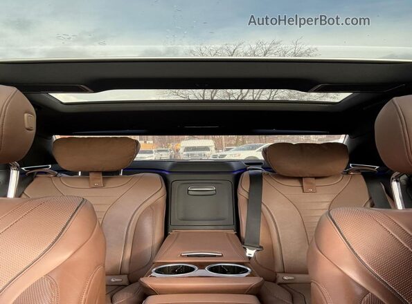 WDDUG8FBXHA324122 2017 MERCEDES-BENZ S Черный Вид задних сидений