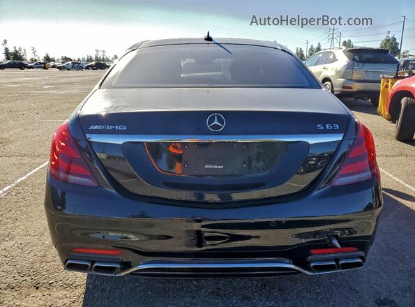 WDDUG8JB8KA438697 2019 MERCEDES-BENZ S Black Вид ззаду