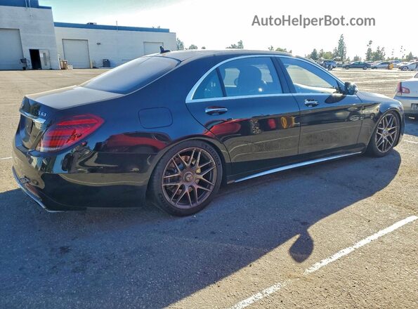 WDDUG8JB8KA438697 2019 MERCEDES-BENZ S Black Задня права чверть