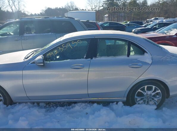 WDDWF4KB1JR388616 2018 MERCEDES-BENZ C-CLASS Серебряный Панорамный вид салона 360°