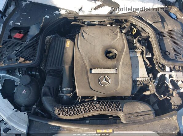 WDDWF4KB1JR388616 2018 MERCEDES-BENZ C-CLASS Серебряный Вид сзади