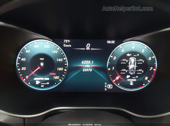 WDDWF6EB2LR554779 2020 MERCEDES-BENZ AMG C 43 Gray Հետևի նստատեղերի տեսք