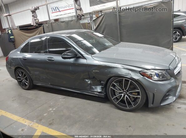 WDDWF6EB2LR554779 2020 MERCEDES-BENZ AMG C 43 Gray Սալոնի հետևի տեսք