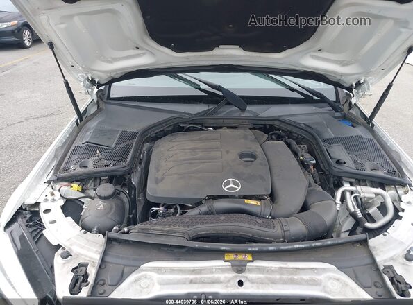 WDDWF8DB1LR528557 2020 MERCEDES-BENZ C-CLASS Белый Вид сзади