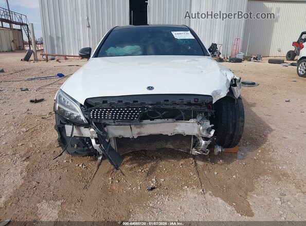 WDDWF8DBXLR540562 2020 MERCEDES-BENZ C-CLASS Белый Вид щитка приборов