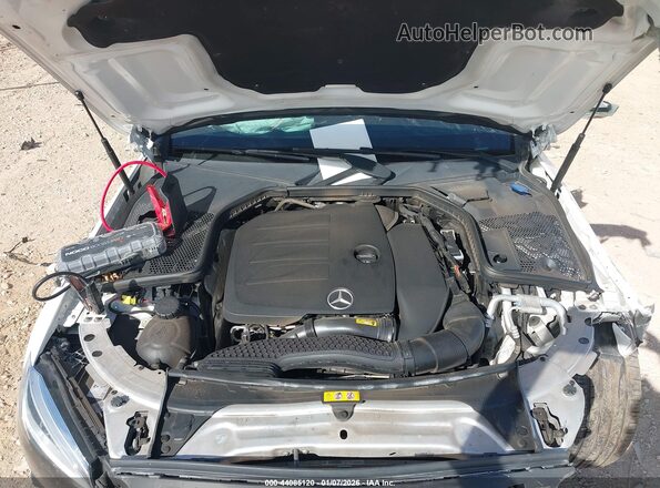 WDDWF8DBXLR540562 2020 MERCEDES-BENZ C-CLASS Белый Вид сзади