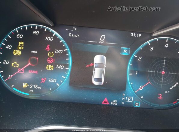 WDDWF8DBXLR540562 2020 MERCEDES-BENZ C-CLASS Белый 