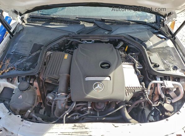 WDDWJ4KB6JF670668 2018 MERCEDES-BENZ C Белый Вид задней части салона
