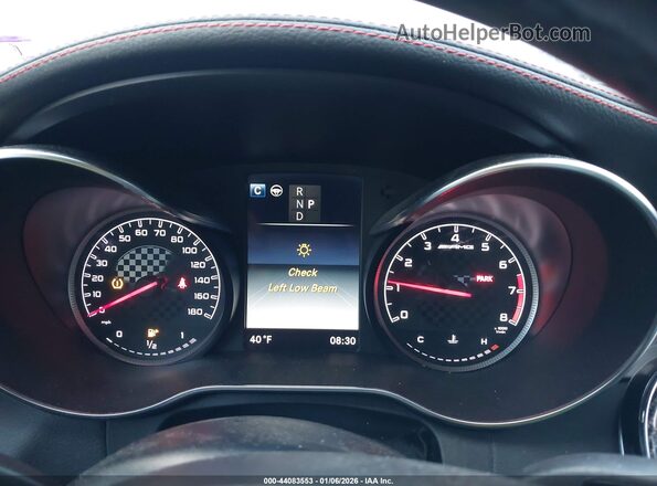 WDDWJ6EB2JF669945 2018 MERCEDES-BENZ AMG C 43 Серый Вид задних сидений