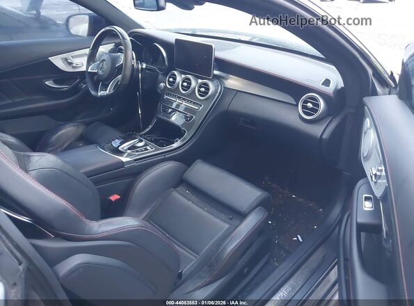 WDDWJ6EB2JF669945 2018 MERCEDES-BENZ AMG C 43 Серый Вид салона спереди